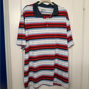 Nike Multicolor Striped Polo Shirt